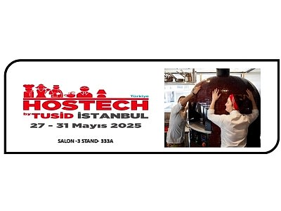 HOSTECH by TUSİD - Otel, Restoran, Kafe, Pastane Ekipmanları ve Teknolojileri Fuarı”, TÜYAP Tüm Fuarcılık Yapım A.Ş. organizatörlüğünde 27 - 31 Mayıs 2025 tarihleri arasında Tüyap Fuar ve Kongre Merkezi'nde