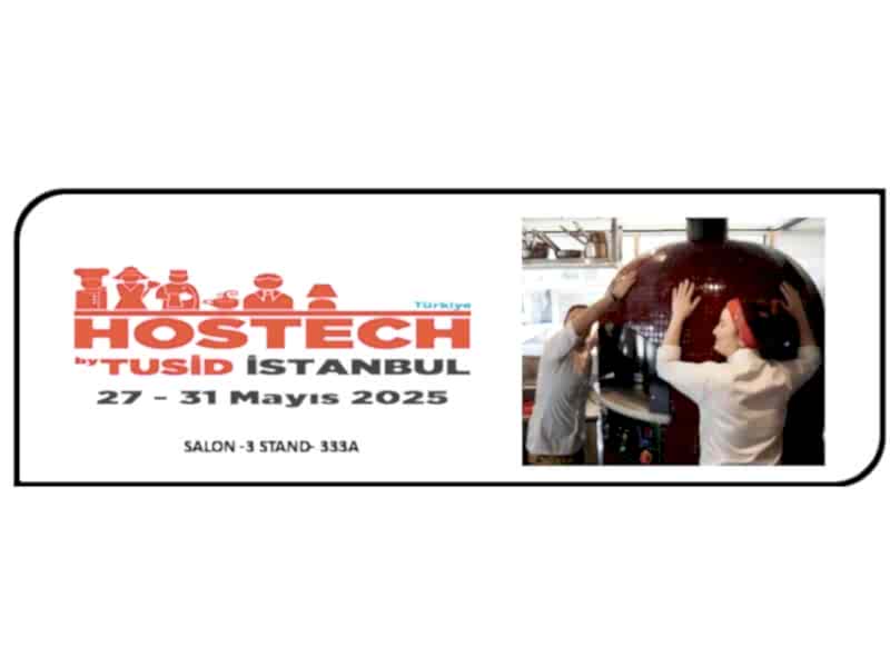HOSTECH by TUSİD - Otel, Restoran, Kafe, Pastane Ekipmanları ve Teknolojileri Fuarı”, TÜYAP Tüm Fuarcılık Yapım A.Ş. organizatörlüğünde 27 - 31 Mayıs 2025 tarihleri arasında Tüyap Fuar ve Kongre Merkezi'nde